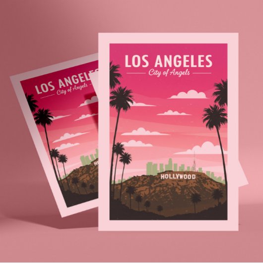Vintage Los Angeles Briefkaart