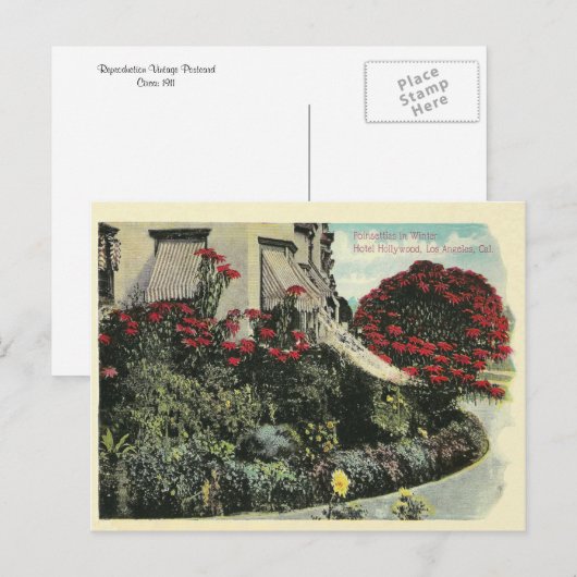 Vintage Los Angeles Californië Briefkaart (Voorkant / Achterkant)