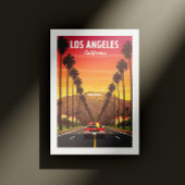 Vintage Los Angeles Californië Briefkaart