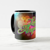 Vintage Los Angeles Logo Mok (Voorkant links)