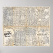 Vintage Los Angeles Map Poster 1942 (Voorkant)