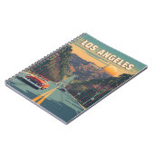Vintage Los Angeles Notitieboek (Linkerzijde)