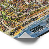 Vintage Los Angeles Pictorial Map Poster 1974 (Hoek)