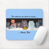 Vintage Louis Wain Cats Thanksgiving Mousepad Muismat (Met muis)