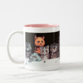 Vintage Louis Wain Thanksgiving Mok (Links)