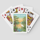 Vintage Louisiana Pokerkaarten (Achterkant)
