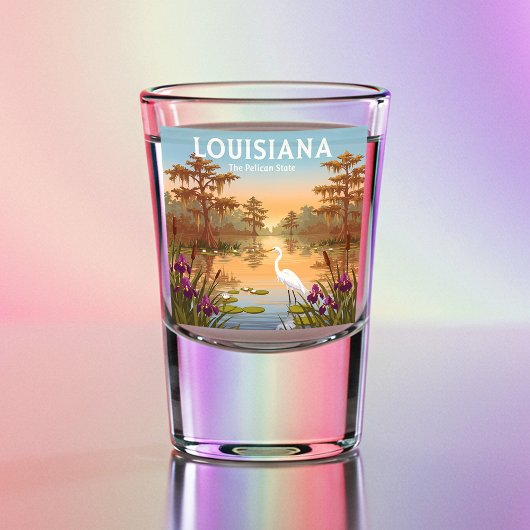 Vintage Louisiana Shot Glas