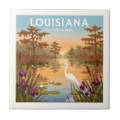 Vintage Louisiana Tegeltje (Voorkant)