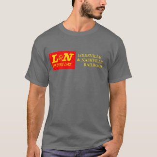 Vintage Louisville en Nashville Railroad 1 T-shirt