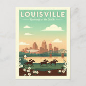 Vintage Louisville Kentucky Briefkaart (Voorkant)