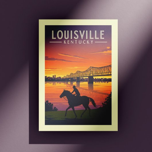 Vintage Louisville Kentucky Briefkaart