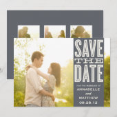 VINTAGE LOVE | AANKONDIGING VAN DE DATUM (Voorkant / Achterkant)