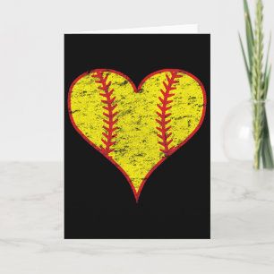 Vintage Love Fastpitch Zachte Moeder Hart Ll Kante Kaart