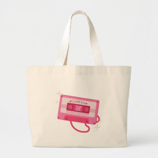 vintage love grote tote bag