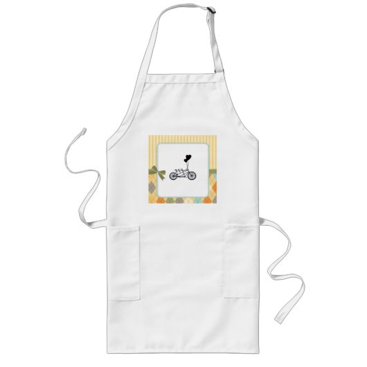 Vintage love lang schort (Voorkant)