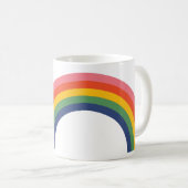 Vintage Love Rainbow Giant Coffee Mok (Voorkant rechts)