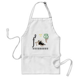 Vintage love standaard schort