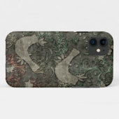 Vintage LoveBirds geprägde print hoes iPhone 5 (Achterkant (horizontaal))