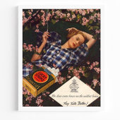 Vintage Lucky Strike Sigaretten Tabak Poster