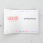 Vintage Luid Vuurwerk Kaart (Binnen)