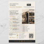 Vintage Luxe Cameramerking | Fotograaf Flyer (Achterkant)