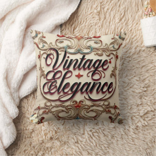 "Vintage Luxe Chic" " Kussen