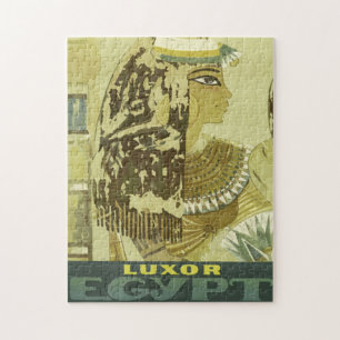 Vintage Luxe Egypte reisposter Legpuzzel