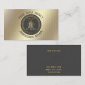 Vintage Luxe goudbijenhoning/bijenbijenhoning/bije Visitekaartje (Voorkant / Achterkant)