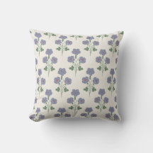 Vintage Maagdenpalm & Klaproos Rood Bloemmotief