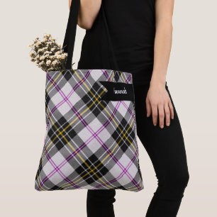 Vintage MacPherson Dress Clan Highland Tartan Tote Bag