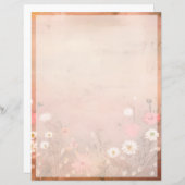 Vintage madeliefjes (Voorkant / Achterkant)