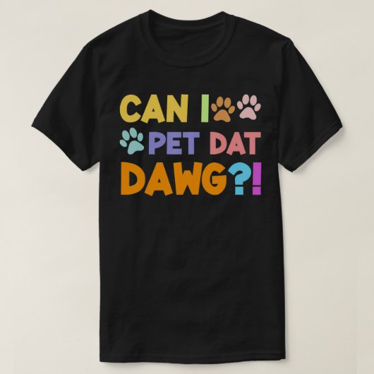 Vintage Mag ik dat Dawg Co. T-shirt (Design voorkant)