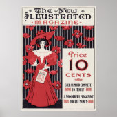 Vintage Magazine Ad  Poster (Voorkant)