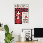 Vintage Magazine Ad  Poster (Thuiskantoor)