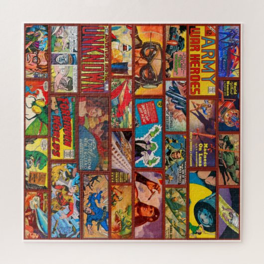 VINTAGE MAGAZINES AND COMIC BOOKS  LEGPUZZEL (Horizontaal)