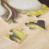 Vintage Magnolia Flowers Plant met zaad Legpuzzel (Zijkant)