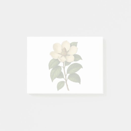 Vintage Magnolia Post-it® Notes (Voorkant)