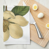 Vintage Magnolia Theedoek (Quarter Fold)