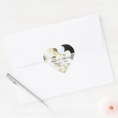 Vintage Magnolia Wedding Stickers (Envelop)