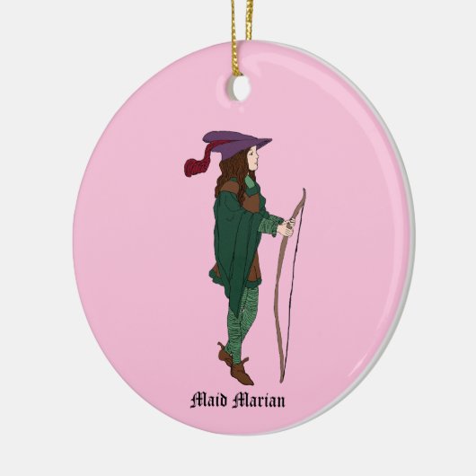 Vintage Maid Marian Ornament (Links)