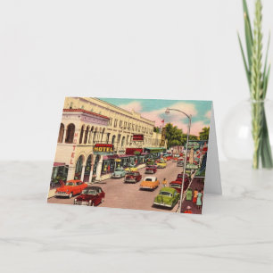 Vintage Main Street Ft. Myers Kaart