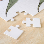 Vintage Maïskolf Botanisch Legpuzzel (Zijkant)