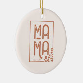 Vintage Mama Keramisch Ornament (Rechts)