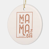 Vintage Mama Keramisch Ornament (Links)