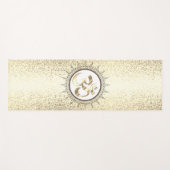 Vintage Mandala OM gespikkeld Yogamat (Voorkant (horizontaal))