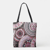 Vintage Mandala's Tote Bag (Achterkant)