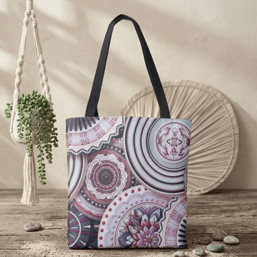 Vintage Mandala's Tote Bag