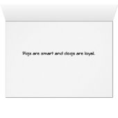 Vintage - Mannen genaamd Varkens en honden; (Binenzijde Horizontaal (Onderkant))