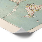 Vintage map of Cape Cod, Massachusetts Poster (Hoek)