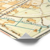 Vintage Map of Milan Italy (1914) Poster (Hoek)